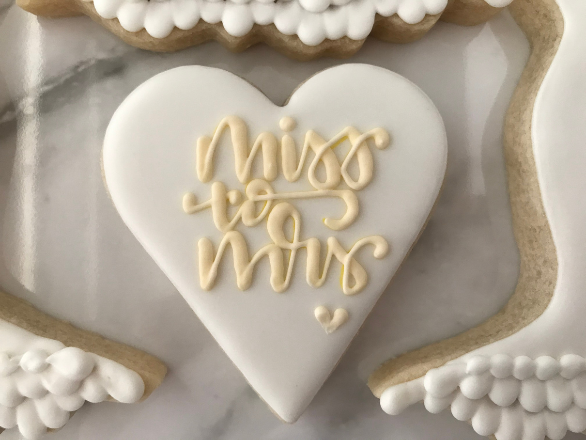 Gingerbreads for Bridal Shower